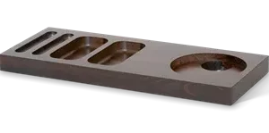 Xanthic Welcome tray Mahogany